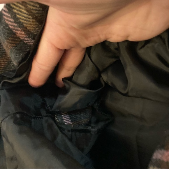 Wool-blend tartan pencil skirt - Picture 6 of 9